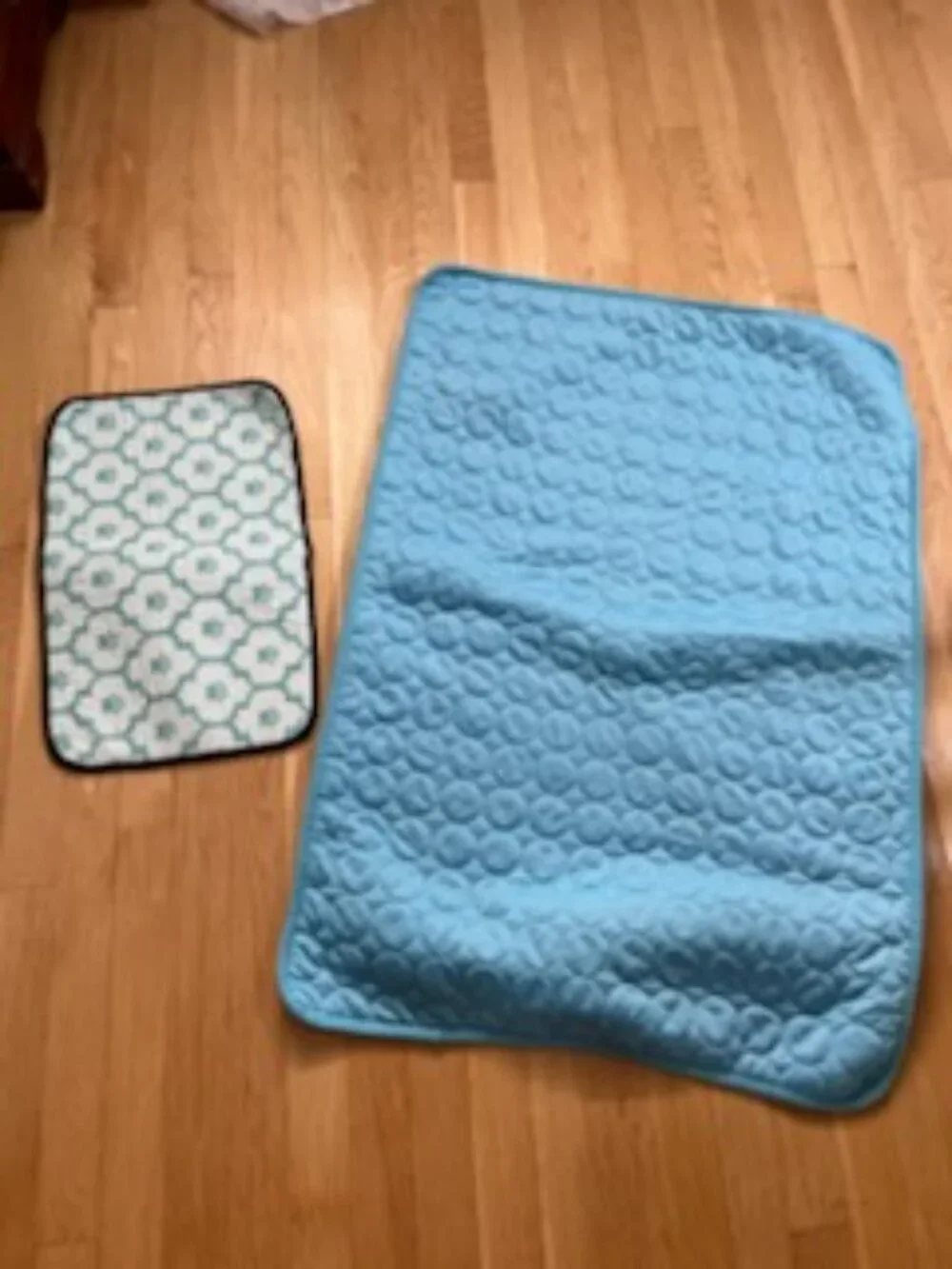Travel Dog bowl mat, bed and towel